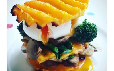 Butternut Squash Waffles and Noodle Nests